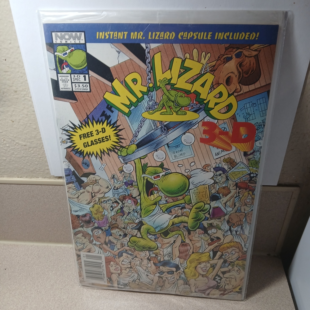 Mr. Lizard 3D Comic Book #1